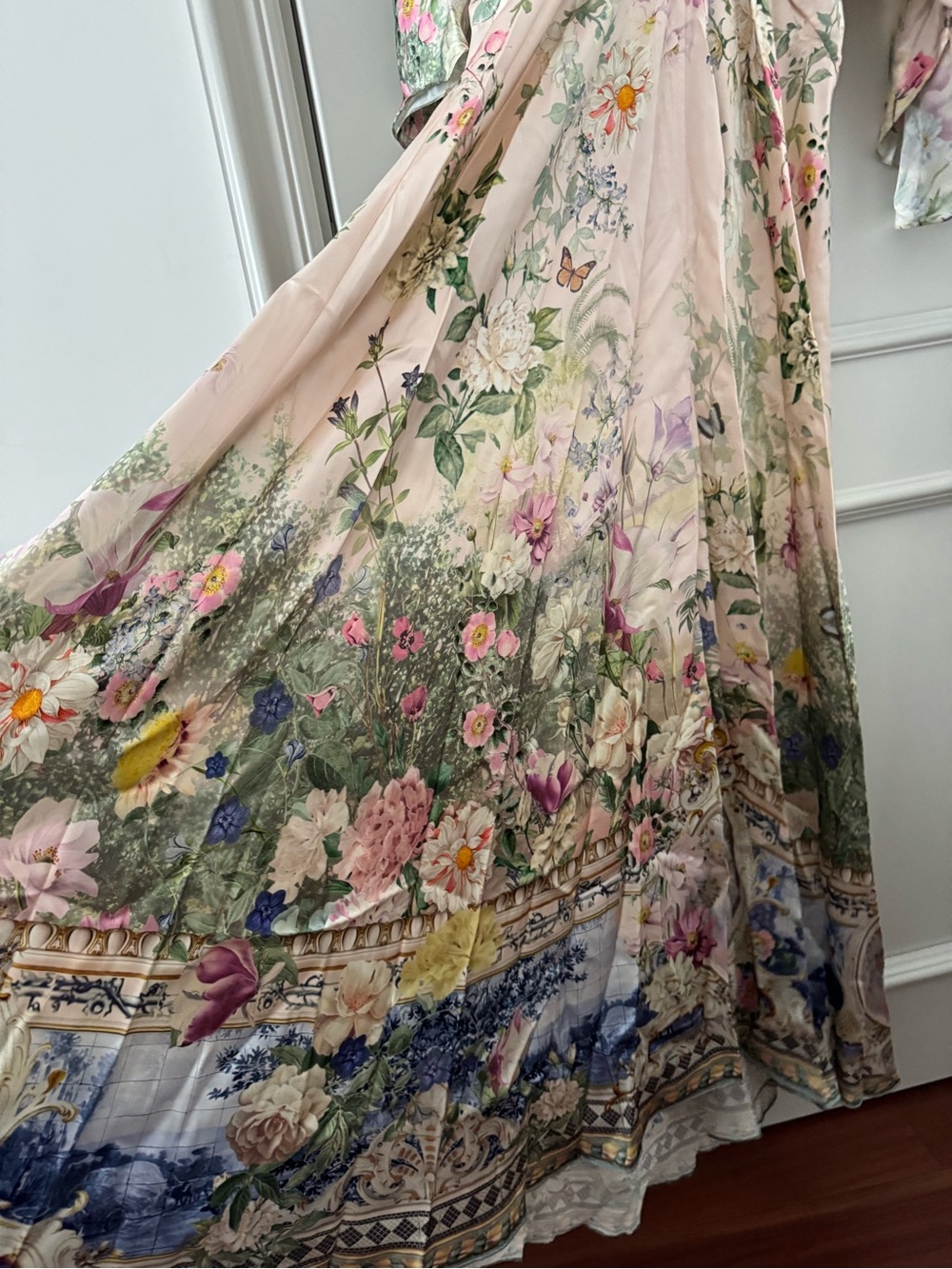 Camilla Palacio Playground Petal Sleeve Long Dress - Picture 7 of 11